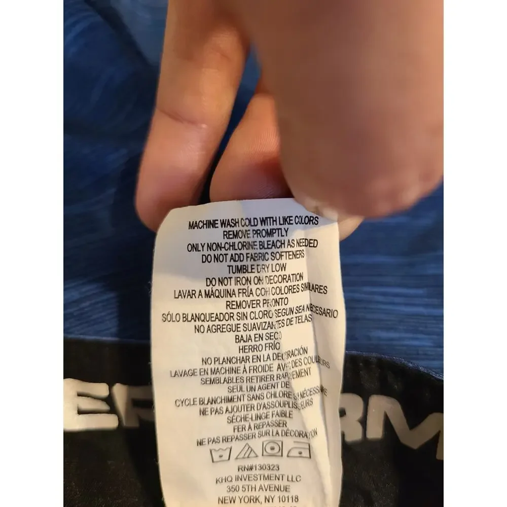 Under armour size 12 boys swimming trunks